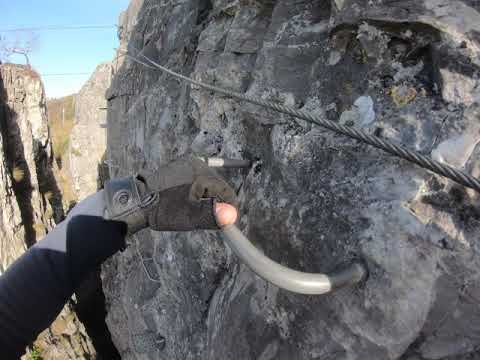 Via ferrata Les Grands Malades, Namur BE (cz.1)