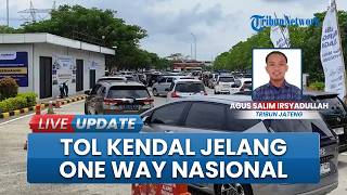 Jelang One Way Nasional, Pemudik Padati Rest Area 389 Tol Kendal