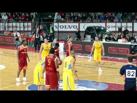 Lottomatica Virtus Roma-Maccabi Electra Tel Aviv - Free Throws War: Hervé Touré (1/2)