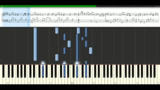 Katie Melua - Faraway voice [Piano Tutorial] Synthesia