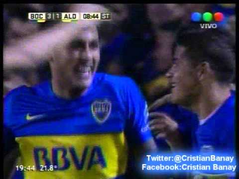 Boca 4 Aldosivi 1 (Relato Osvaldo Wehbe) Torneo Primera Division 2016