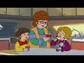 4 Caillou Ile Ingilizce öğrenelim 10 Tekrarlı Caillou Is All Alone 10 Repetition Caillou