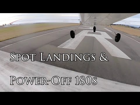 Practicing Power-Off 180s at KHIO