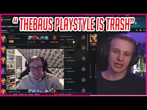 Jankos on Thebaus Inting Every Game | G2 Jankos Clips
