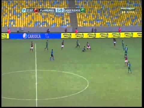 Flamengo 5 x 1 Cabofriense 1º Tempo