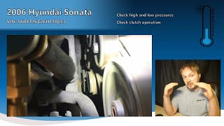 2006 Hyundai Sonata - No A/C - Compressor won't turn on