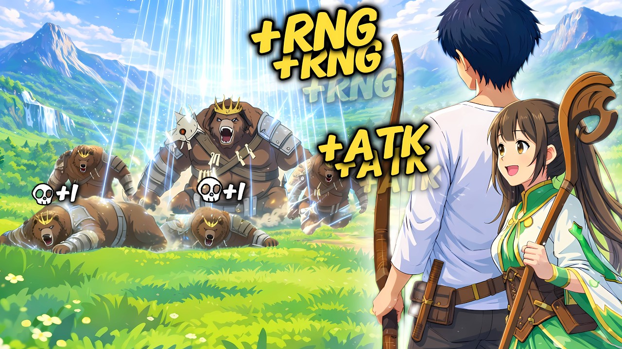 He Chose Archer and Every Monster That Dies Near Him Permanently Boosts His Stats! - Manhwa Recap