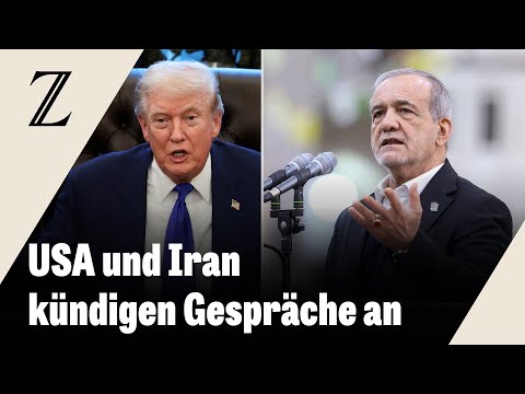 Video Thumbnail: Iranischer Präsident erklärt sich zu Gesprächen mit den USA bereit