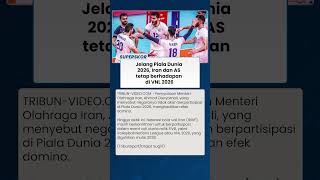 Iran vs Amerika Serikat Tetap Ada di VNL 2026 Meski Tensi Politik Memanas Jelang Piala Dunia