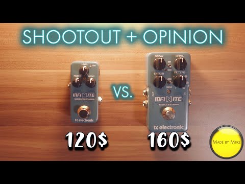 Shootout + Opinion: TC ELECTRONIC INFINITE SAMPLE SUSTAINER MINI vs. STANDARD (Freeze Pedals)
