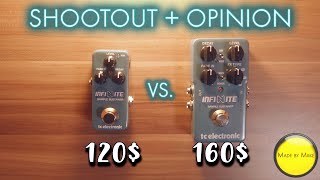 Video thumbnail for Shootout + Opinion: TC ELECTRONIC INFINITE SAMPLE SUSTAINER MINI vs. STANDARD (Freeze Pedals) by Made by Miike