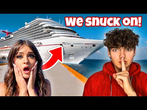 Sneaking Her Onto A Cruise Ship! (BAD IDEA!) Pt.1