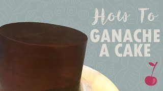 How to Coat a Cake in Ganache