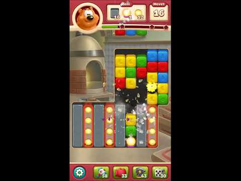 Toon Blast Level 2708 - NO BOOSTERS 🐻🐺🐱 | SKILLGAMING ✔️