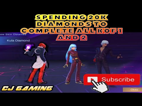 Getting all KOF Skin |Spending 20k Diamonds|LUCKYDRAW|