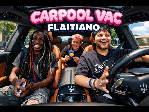 Flaitiano "No me pintaría las patas con Diego González"😱| CARPOOL VAC 🚗