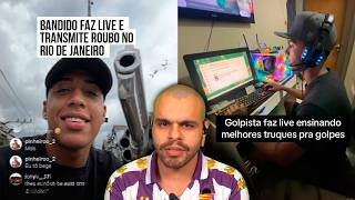 pessoas se gravando cometendo crime