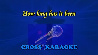 Jim Reeves - How long has it been - Karaoke backing with lyrics by Allan Saunders