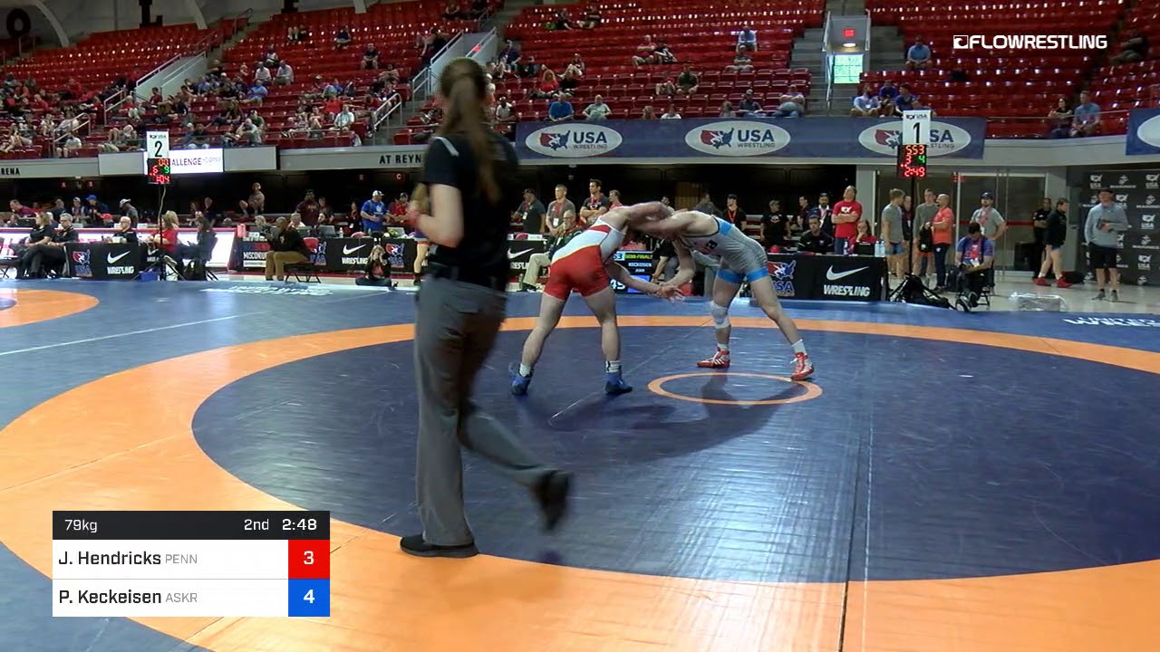 79 Kg Semifinal Jake Hendricks Pennsylvania RTC Vs Parker Keckeisen Askren Wrestling Academy North