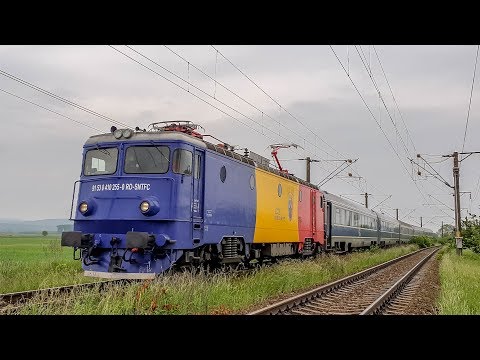 Tren IR1751 Bucuresti Nord - Suceava cu EA255 la intrare in Dolhasca - 20.05.2020