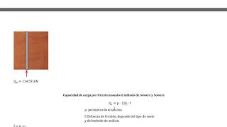 Ejemplo de pilote en suelo cohesivo