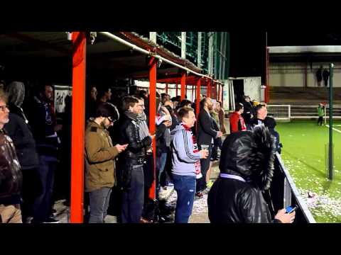 " Oh When The K's" - Kingstonian FC Supporters - Ryman League Cup Final 2016