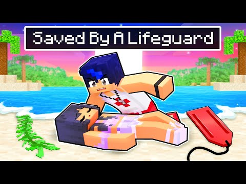Aphmau - Saved by a LIFEGUARD in Minecraft!