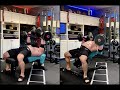 HEAVIEST DB PRESS 170LBS