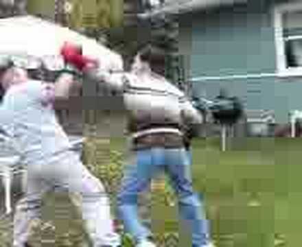 backyard boxing