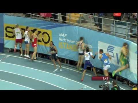Istanbul 2012 Competition: 60m Hurdles Men Final - Aries Merritt USA