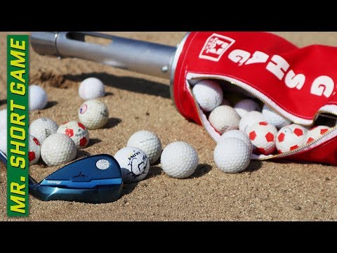 Part of a video titled Drop 5 Strokes off Your Golf Game - Short Game Practice Day 4 - YouTube