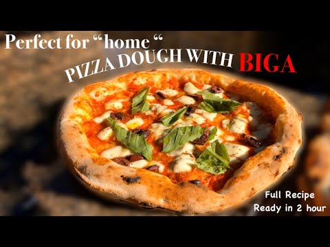 How to Make Perfect HOME Pizza With BIGA / Impasto per...