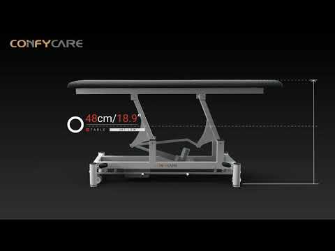 Table d'examen électrique EL022 Robin - Coinfycare - réglable en hauteur avec tête inclinable et rembourrage profilé_1