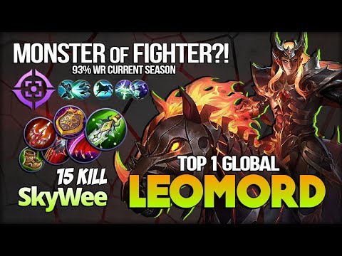 War Non Stop Leomord! 15 Kill Under 10 Min!! SkyWee Top 1 Global Leomord - Mobile Legends