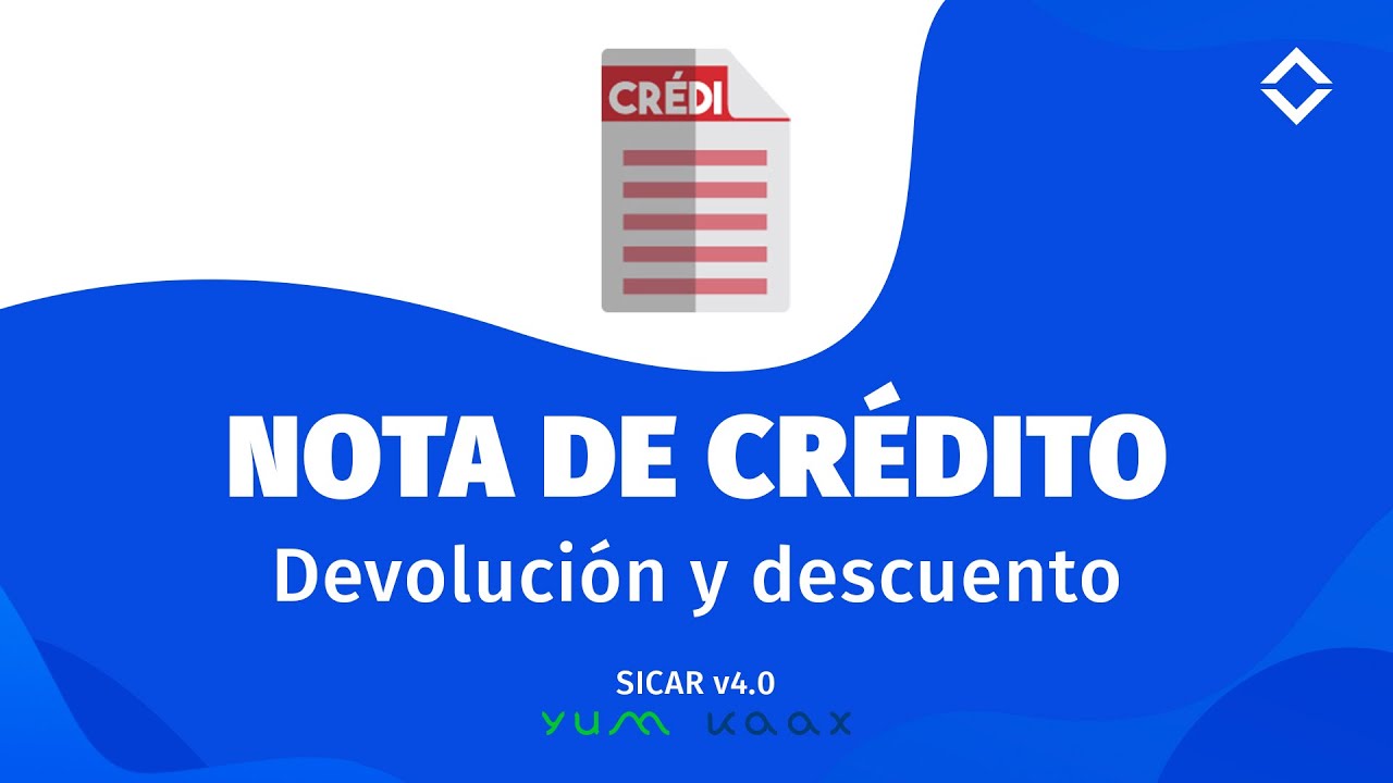 12.- ¿Cómo Realizar Notas de Crédito?