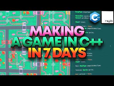 DEV QUEST EP 09 - C++ GAME IN 7 DAYS - RAYLIB NEXT GAME JAM