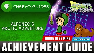 Alfonzo's Arctic Adventure - Achievement Guide (Xbox) **1000G IN 25 MINS** (CHEAT CODE ALERT)