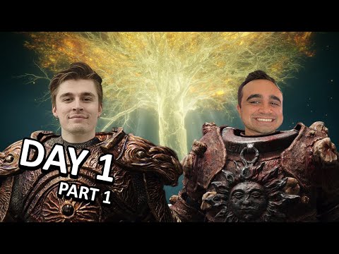 Ludwig and Squeex conquer Elden Ring and the Wheel of Punishment (Day 1 - Part 1)