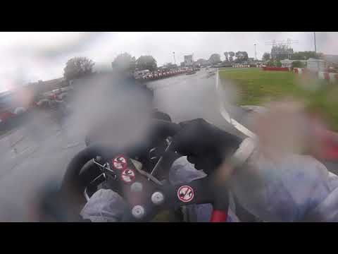 2019 Club 100 Lightweight Sprints Round 6 Rye House Heat 2 (Race 1) Karting Onboard
