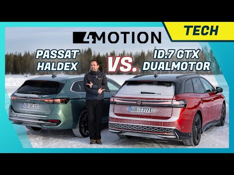 Allrad im Elektroauto vs. Verbrenner | Vergleich VW Passat vs. ID.7 | Komfort | Preis | Anhänger
