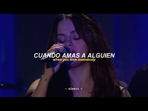 Coldplay & Selena Gomez - Let Somebody Go (Live Performance Video) || Sub. Español + Lyrics