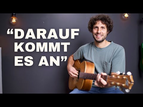Ein neues Lied (mit coolem Rhythmus) auf der Gitarre lernen