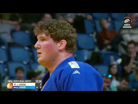Masters 2022. +100 kg. Bronze. KAGEURA Kokoro (JPN) - SPIJKERS Jur (NED)