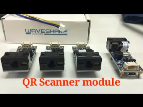 waveshare QR scanner module | programming in HID and UART mode