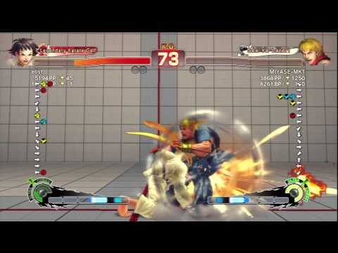 elist_ (Makoto) Vs MIYASE-MKT (Ken) SSF4 AE Ranked Matches - PSN