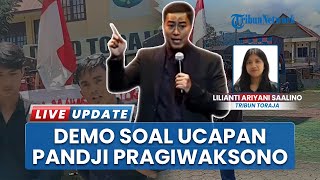 Mahasiswa Toraja Demo Desak Pandji Pragiwaksono Diproses Hukum dan Adat