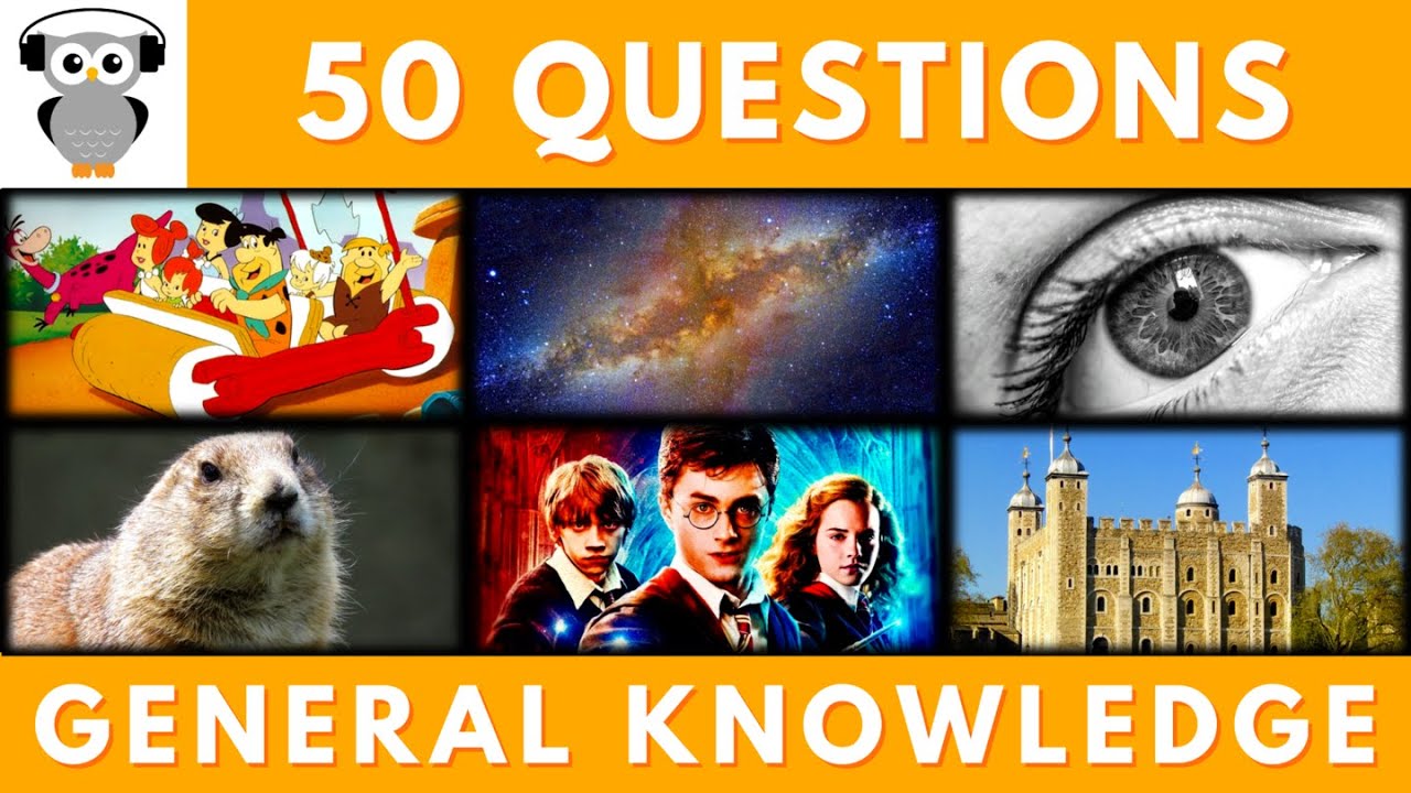 General Knowledge Quiz Trivia | 50 Questions | Do You Know | Pub Quiz