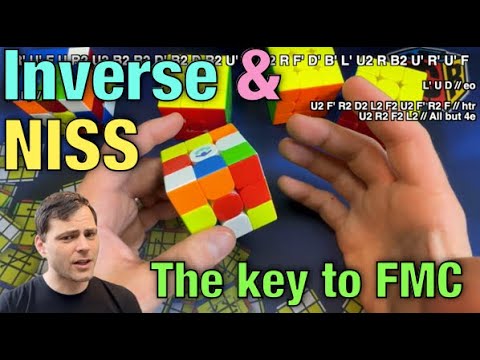 Inverse Scramble and NISS Fewest Moves FMC technique tutorial