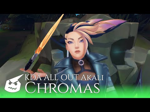 K/DA ALL OUT Akali.chromas