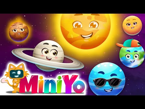 🌍 Gezegenler Şarkısı Remix - Eğitici Çocuk Şarkısı | MiniYo